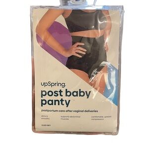 NWT UpSpring Post Baby High Waist
Postpartum Recovery Underwear -
Black - L/XL